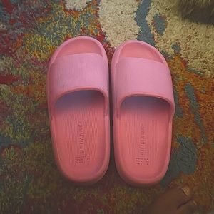 Primark pink slippers